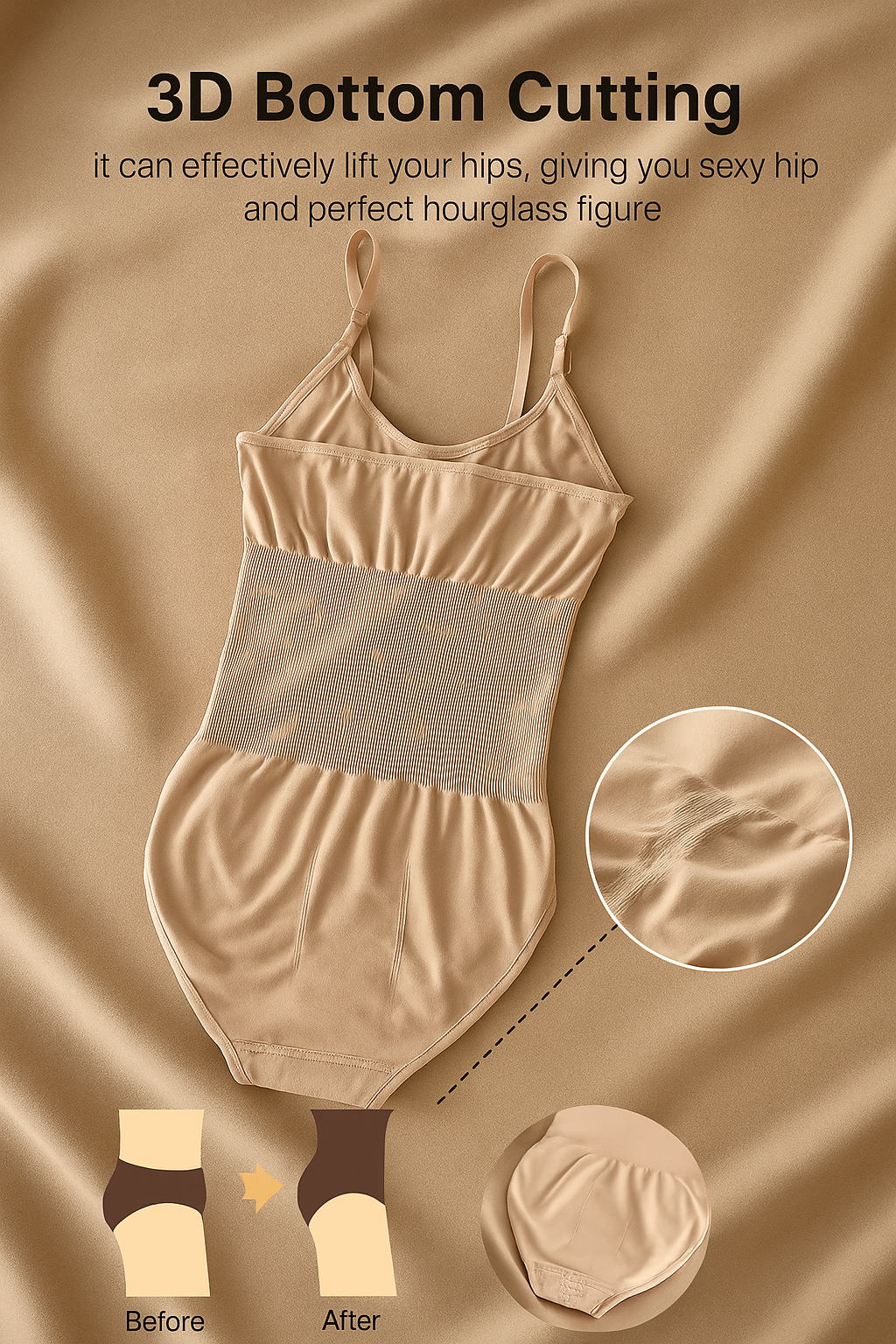 Shapewear Seamless Slimming Bodysuit